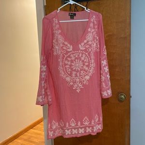 Beach by Exist pink coverup